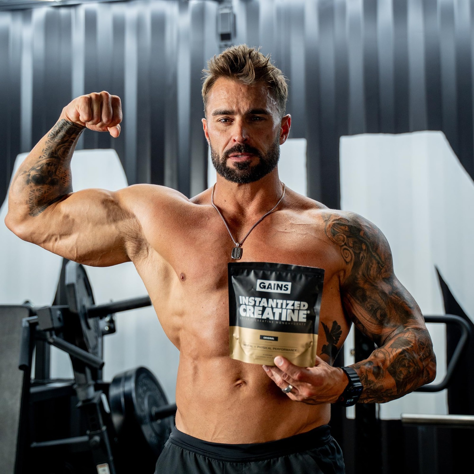 Instantized Creatine Monohydrate Powder - Muscle Building, Strength, Performance