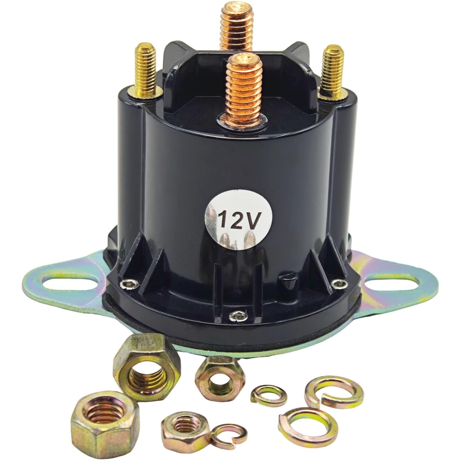 12V 150A Continuous Duty Snow Plow Relay Solenoid for Trombetta 684-1221-012 ...