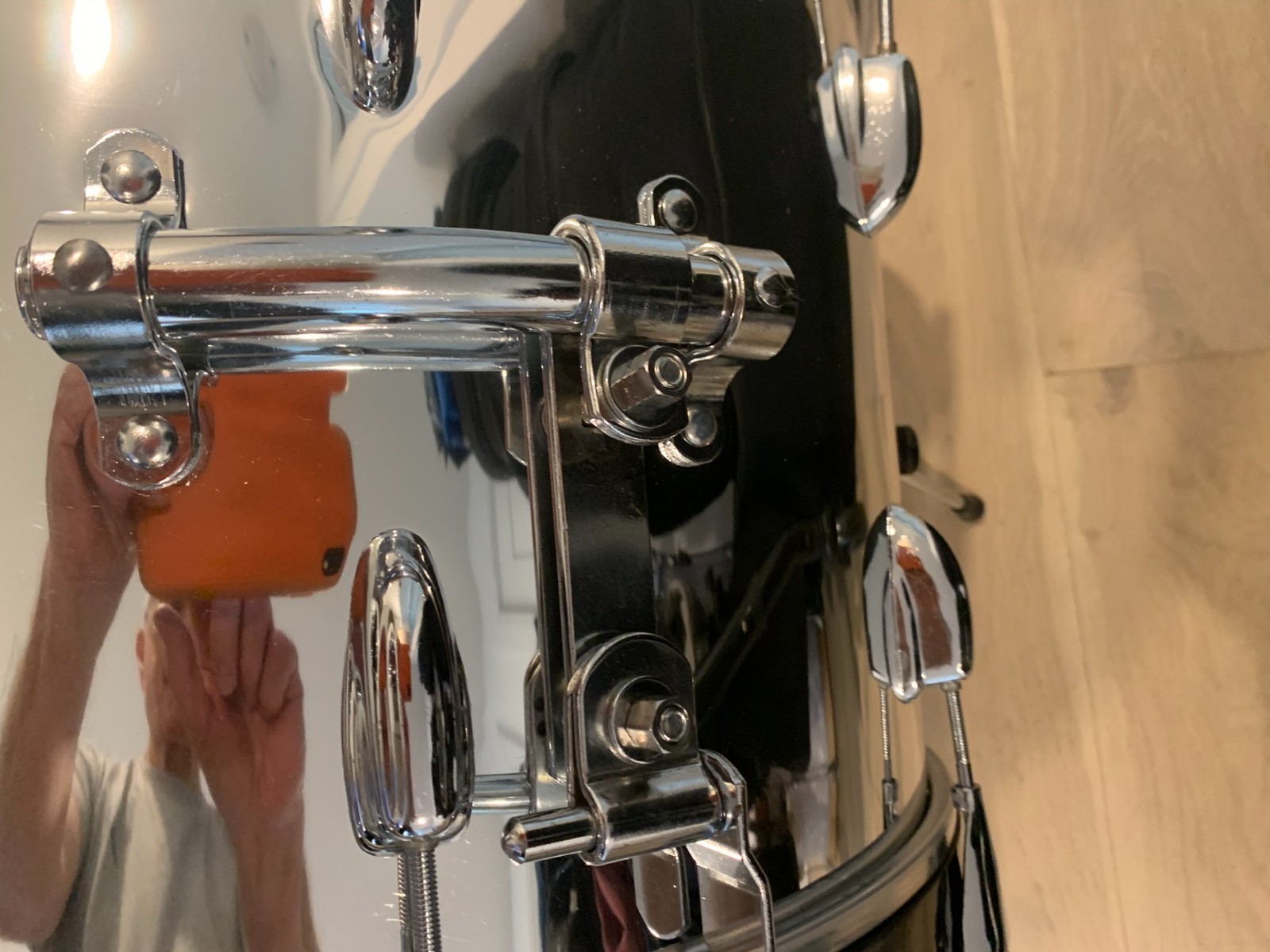 Slingerland Mirror (Chrome) 4-piece drum set