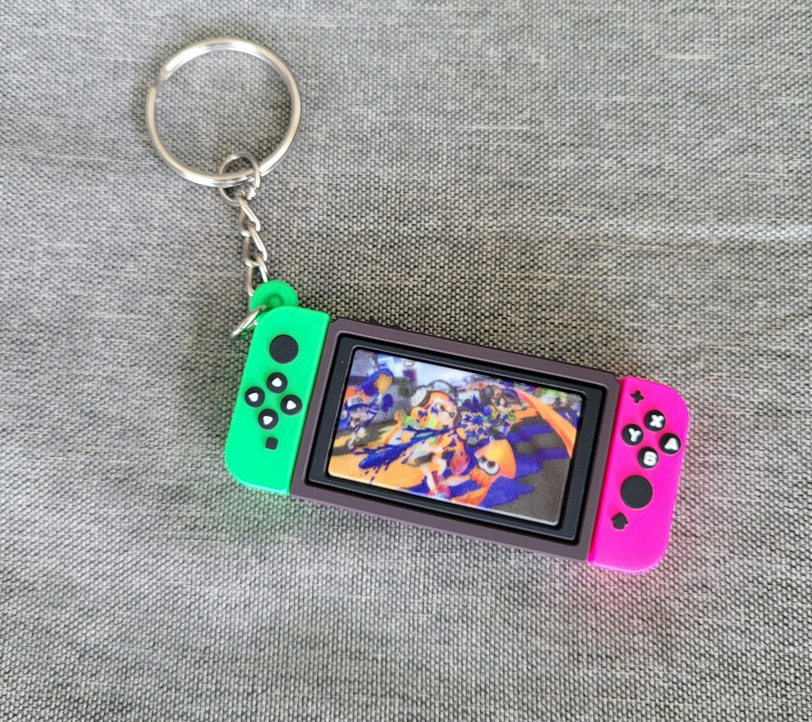 Collectable Nintendo Switch Keychain - Exclusive Splatoon Edition