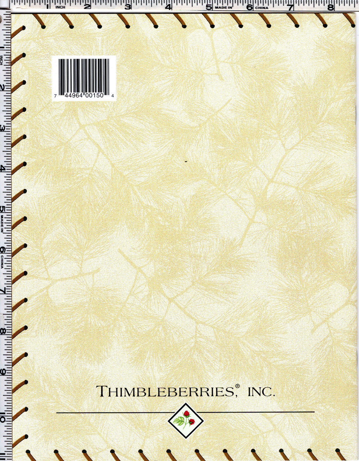 "Mistletoe Mountain" Thimbleberries Sewing Quilting Craft Leaflet # BK 150
