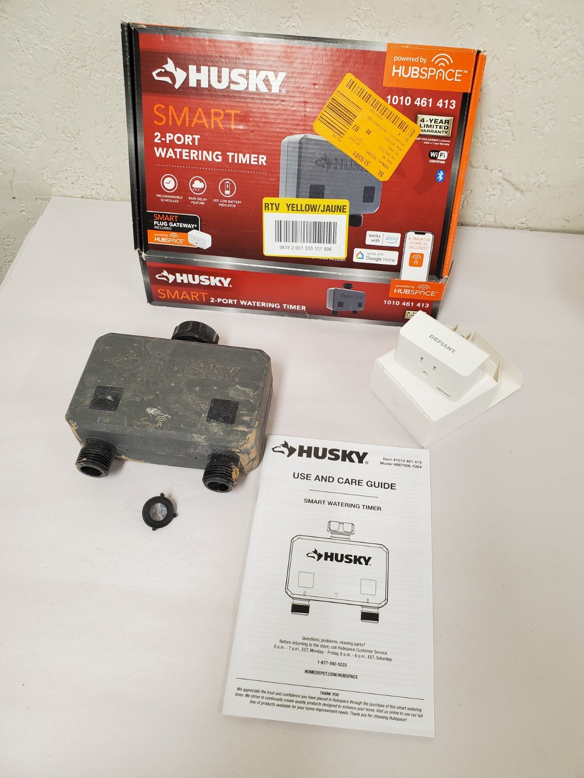 *READ* Husky Smart Watering Timer for Irrigation, Sprinklers Powered by Hubspace