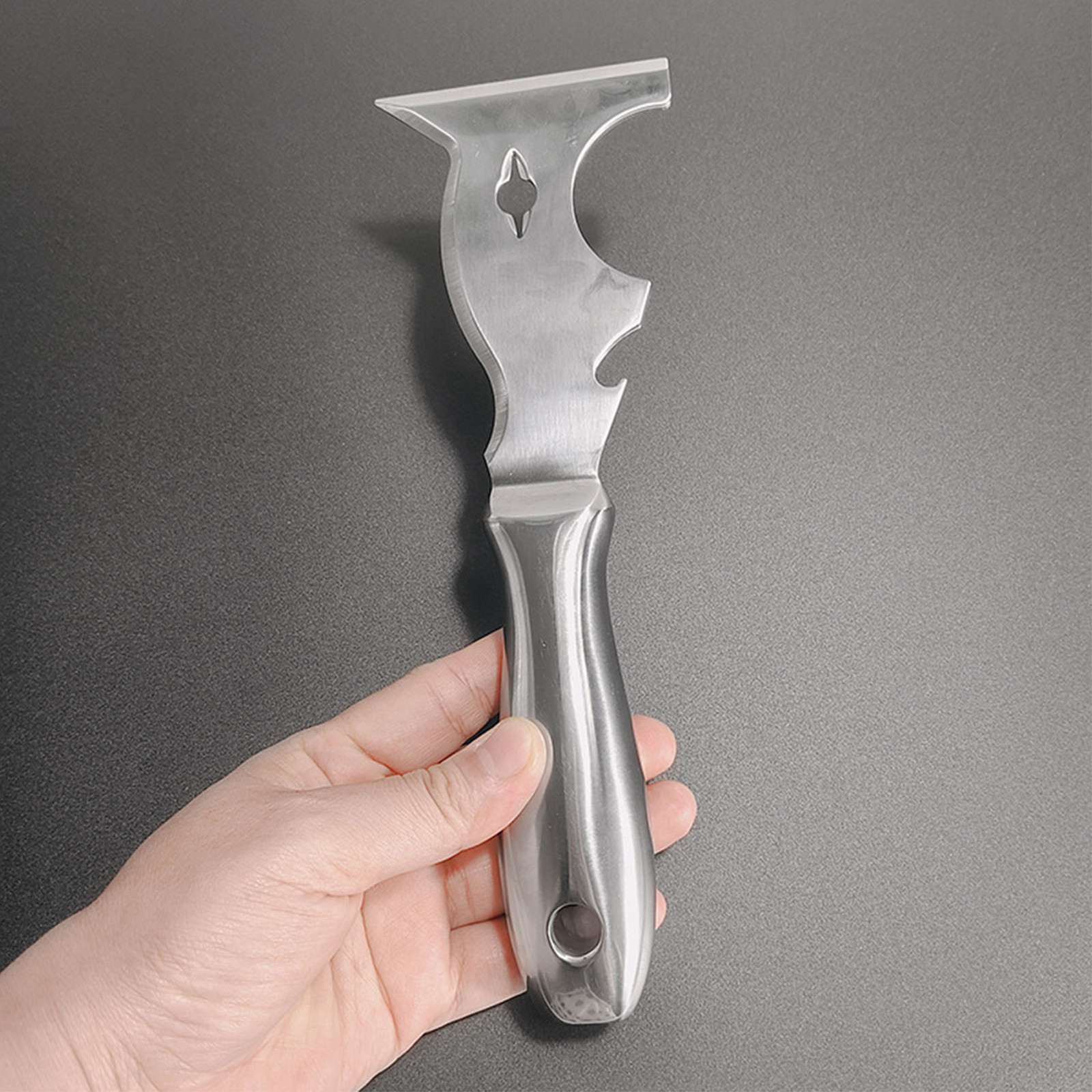Multi Function Putty Cutter Stainless Steel Blade Paint Scraper♡