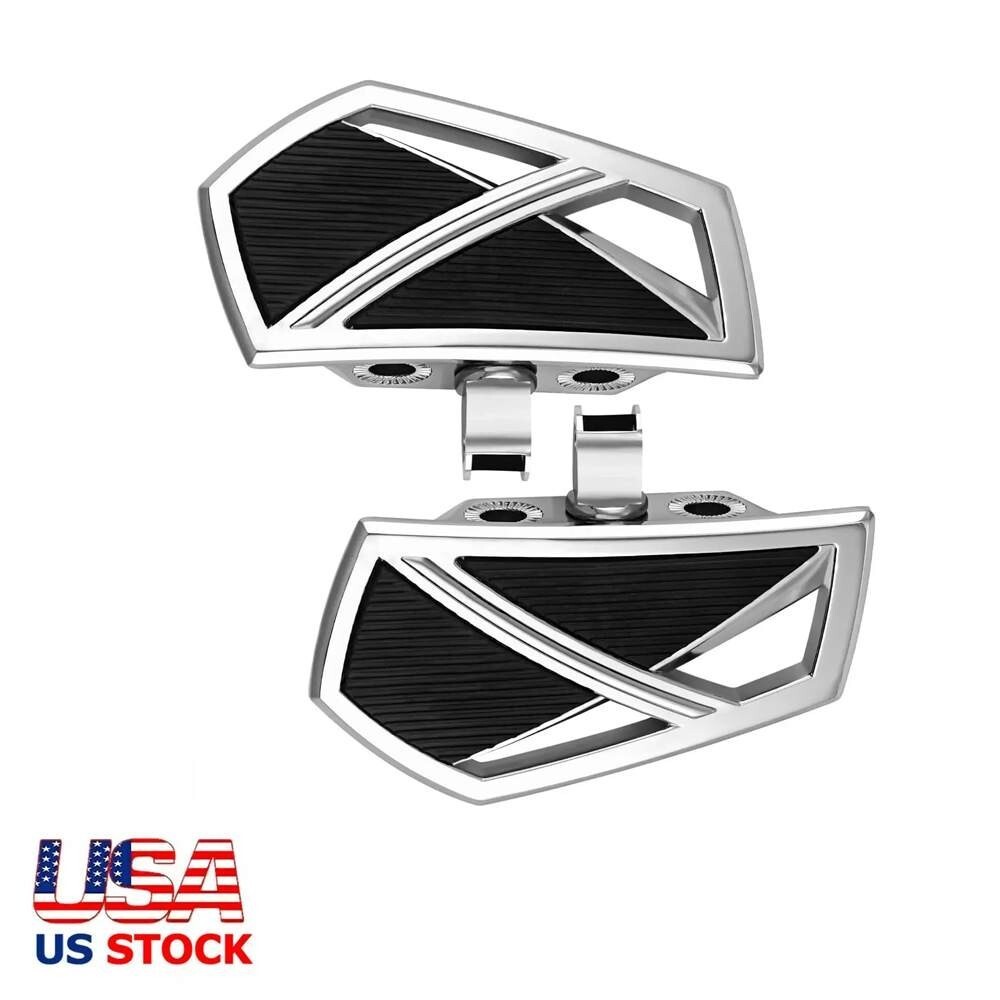 1 Pair Foot Pegs Floorboards Motorcycle Front Highway Foot Pegs Pedal For Honda
