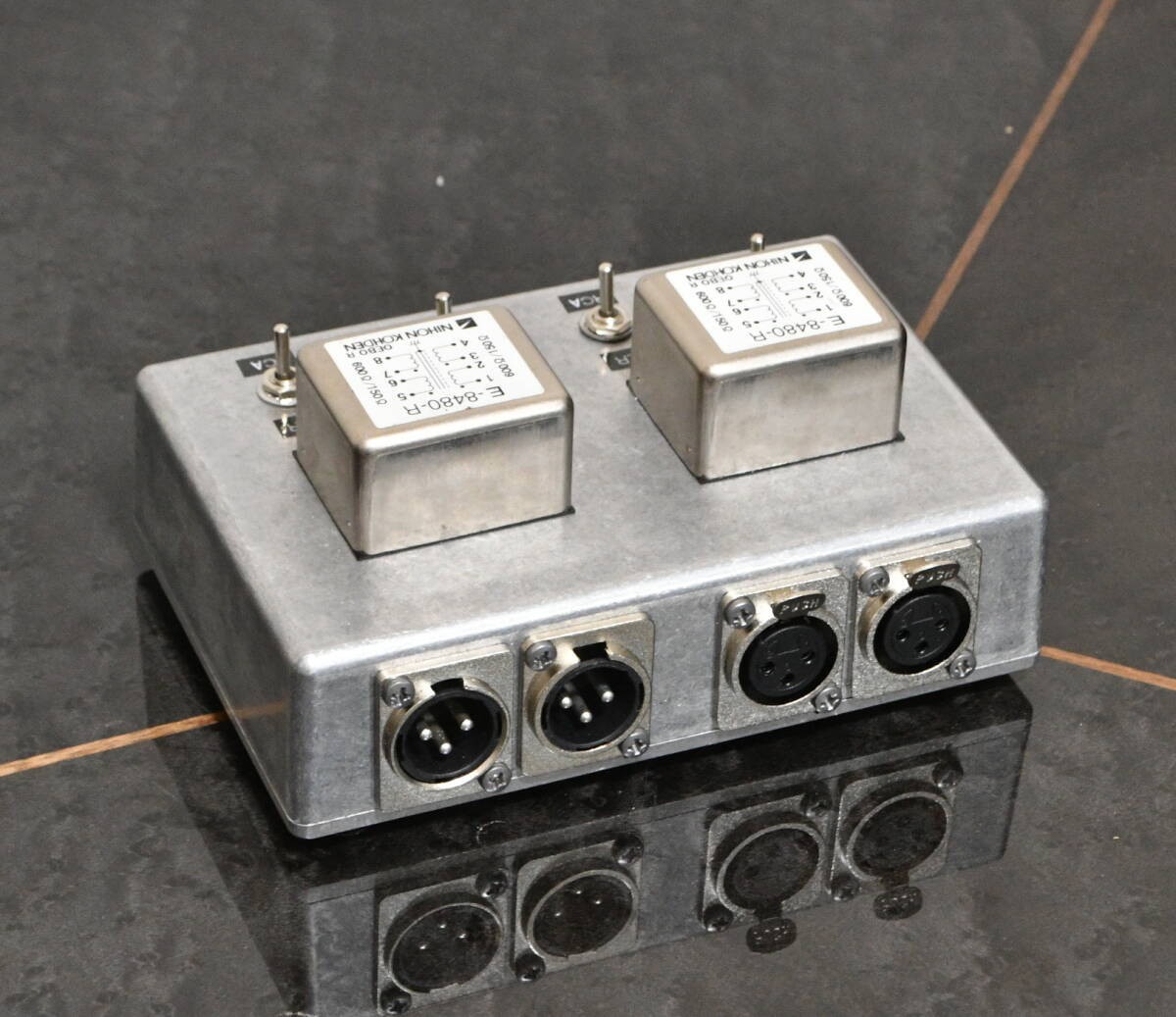 NIHON KOHDEN input transformer XLR - RCA CD/Line transformer 600ohm:600ohm