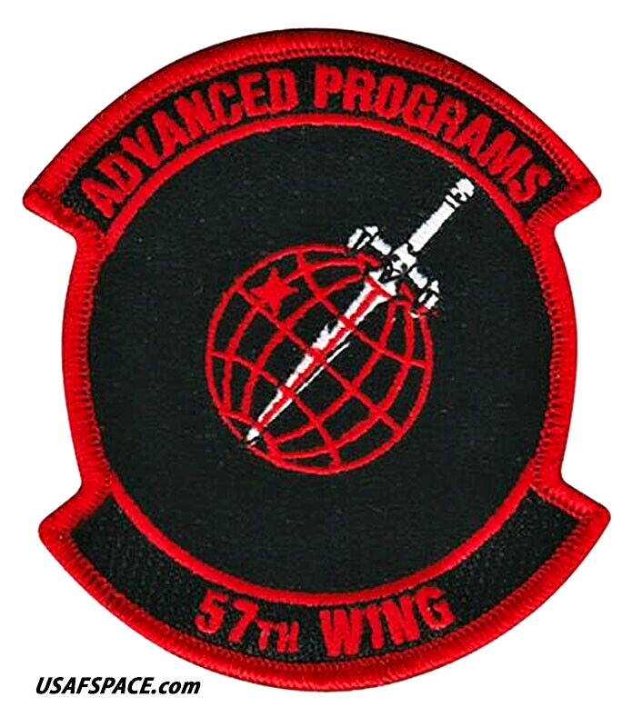 USAF 57TH WING -57 WG -F-22- ADVANCED PROGRAMS-Nellis AFB, NV-ORIGINAL VEL PATCH
