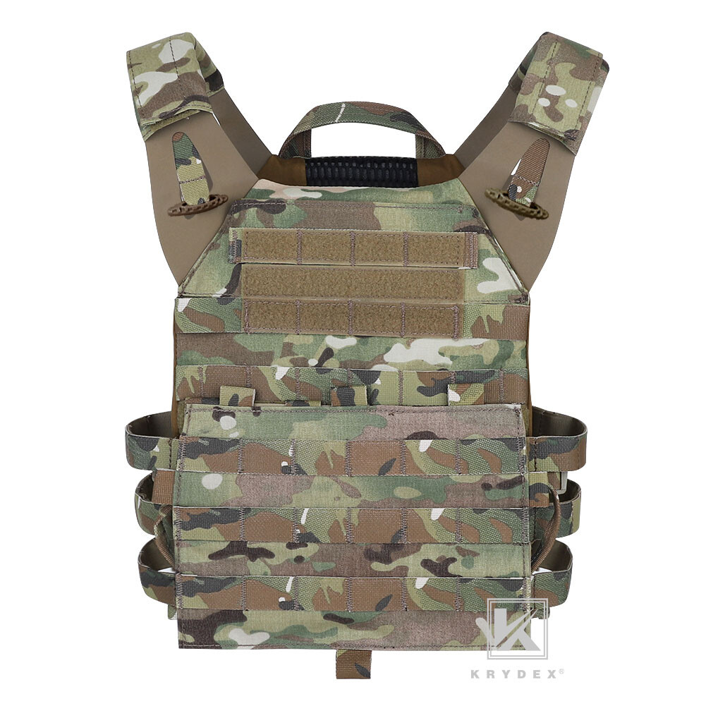 KRYDEX JPC2.0 Plate Carrier MOLLE Panel Tactical Vest Army Camo MC Camo