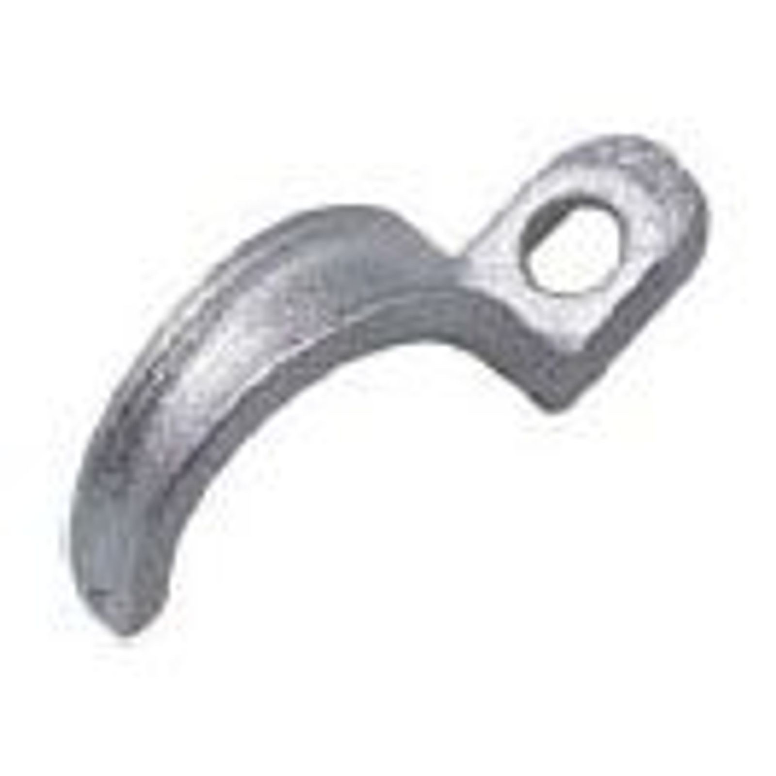 PECO 164, 1", Zinc Plated Malleable Iron, 1-Hole, IMC/Rigid Conduit Strap, 1 pc