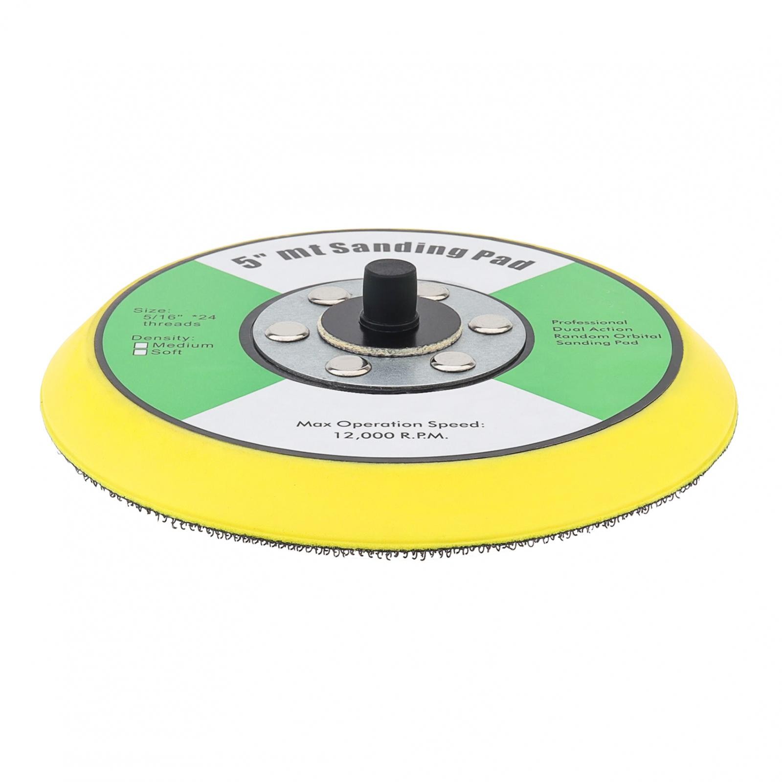 Professional 5 Inch Hook Loop Backing Pad For Sanding Sander Disc Angle Grinder