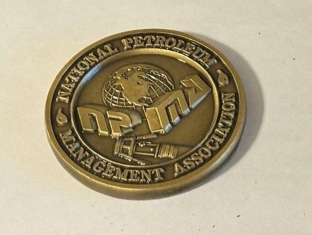 Challenge Coin - National Petroleum Management Association