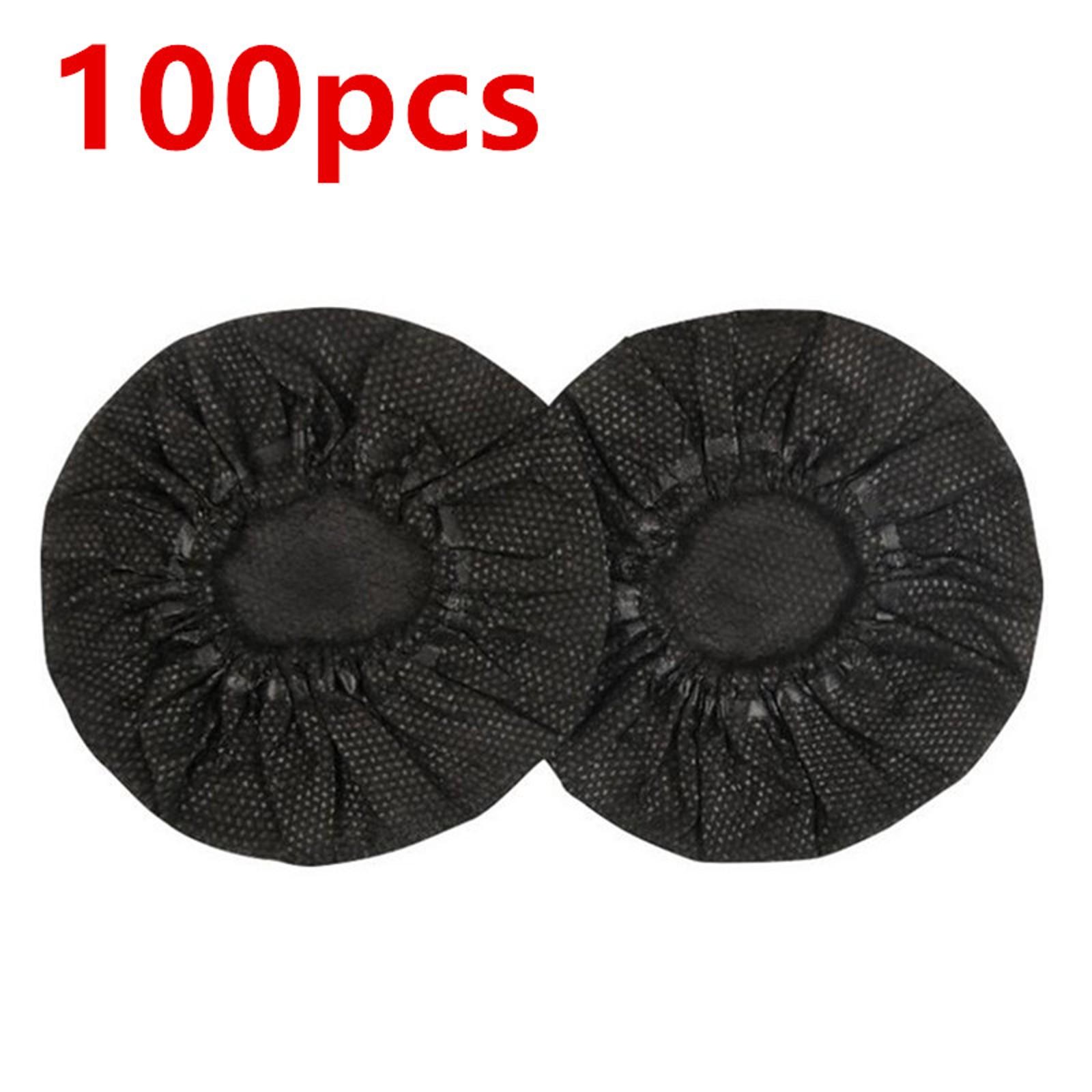 100Pack Disposable Microphone Pop Filter Hygiene Mike Foam Cover Odor Removal