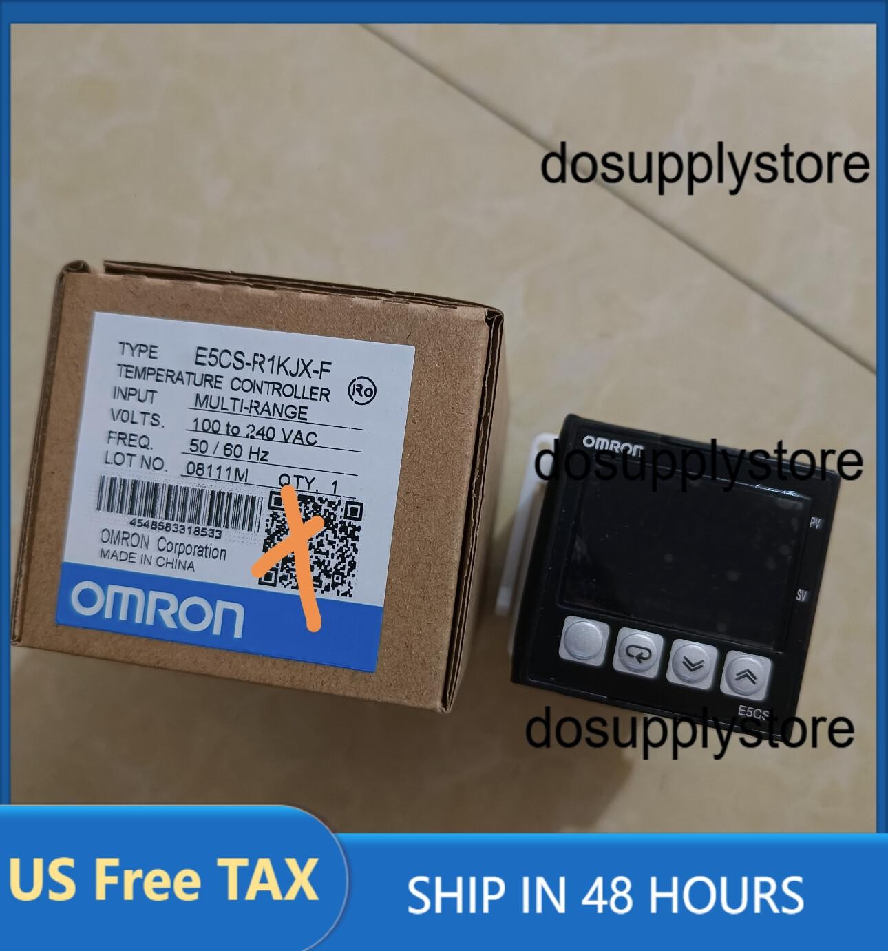 New In Box OMRON E5CS-R1KJX-F Temperature Controller