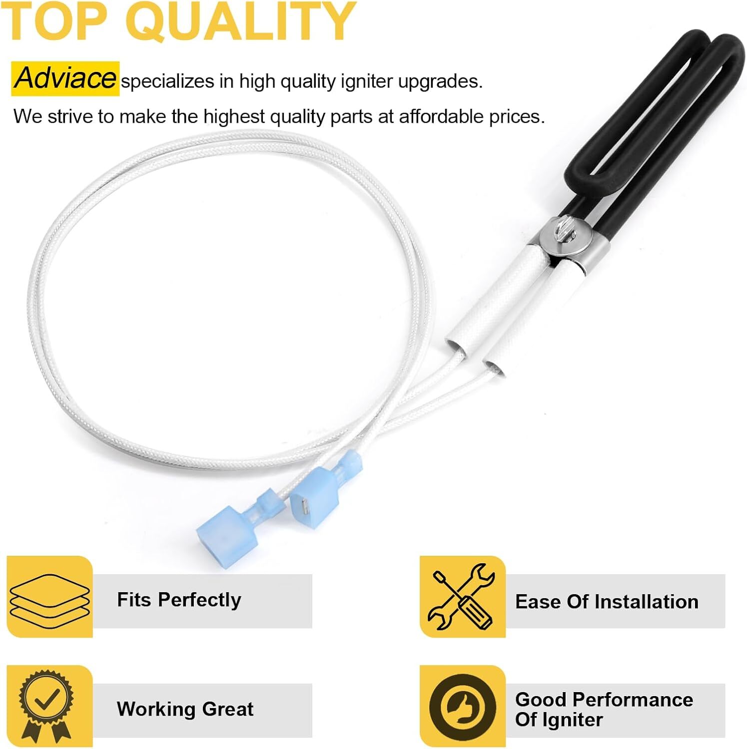 10PCS For Quadra-Fire Multi-Fuel Vernon AE 380W Loop Ignitor SRV7000-647