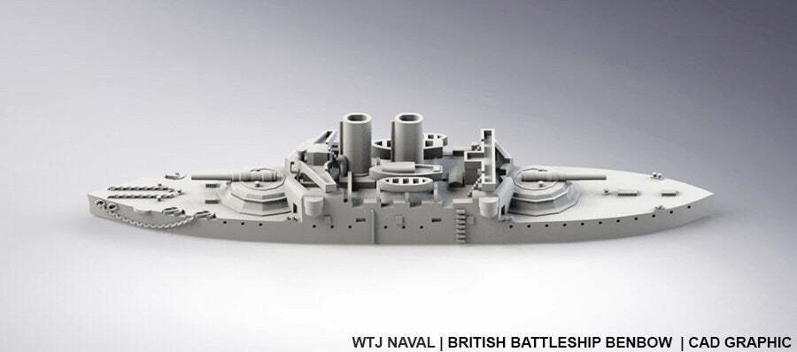 Benbow - UK Royal Navy - Pre Dreadnought Era - Wargaming - Axis and Allies - Nav