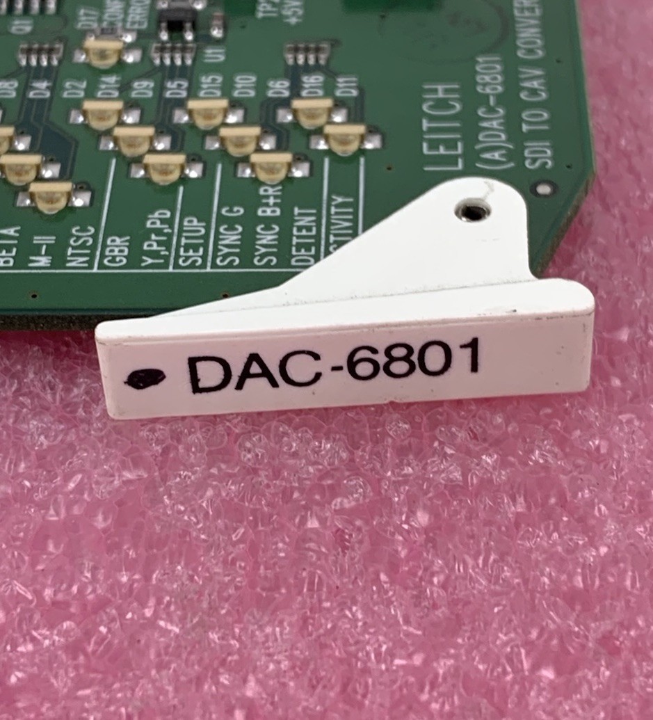 Leitch (A)DAC-6801 SDI To CAV Converter