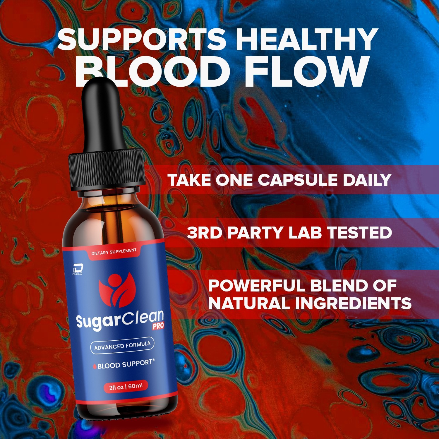 (3 Pack) Sugar Clean Pro Liquid Drops – SugarClean Pro Natural Extra Strength