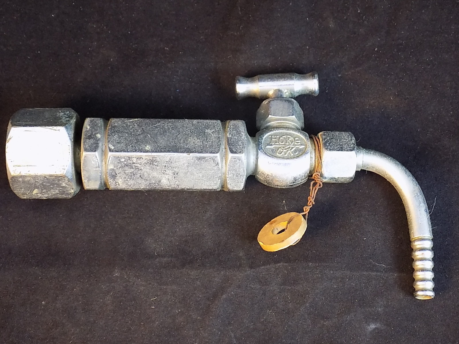 HOKE OK SPIGOT w/ T Handle 3/4" Female Threads to 1/4" tubing LABORATORY
