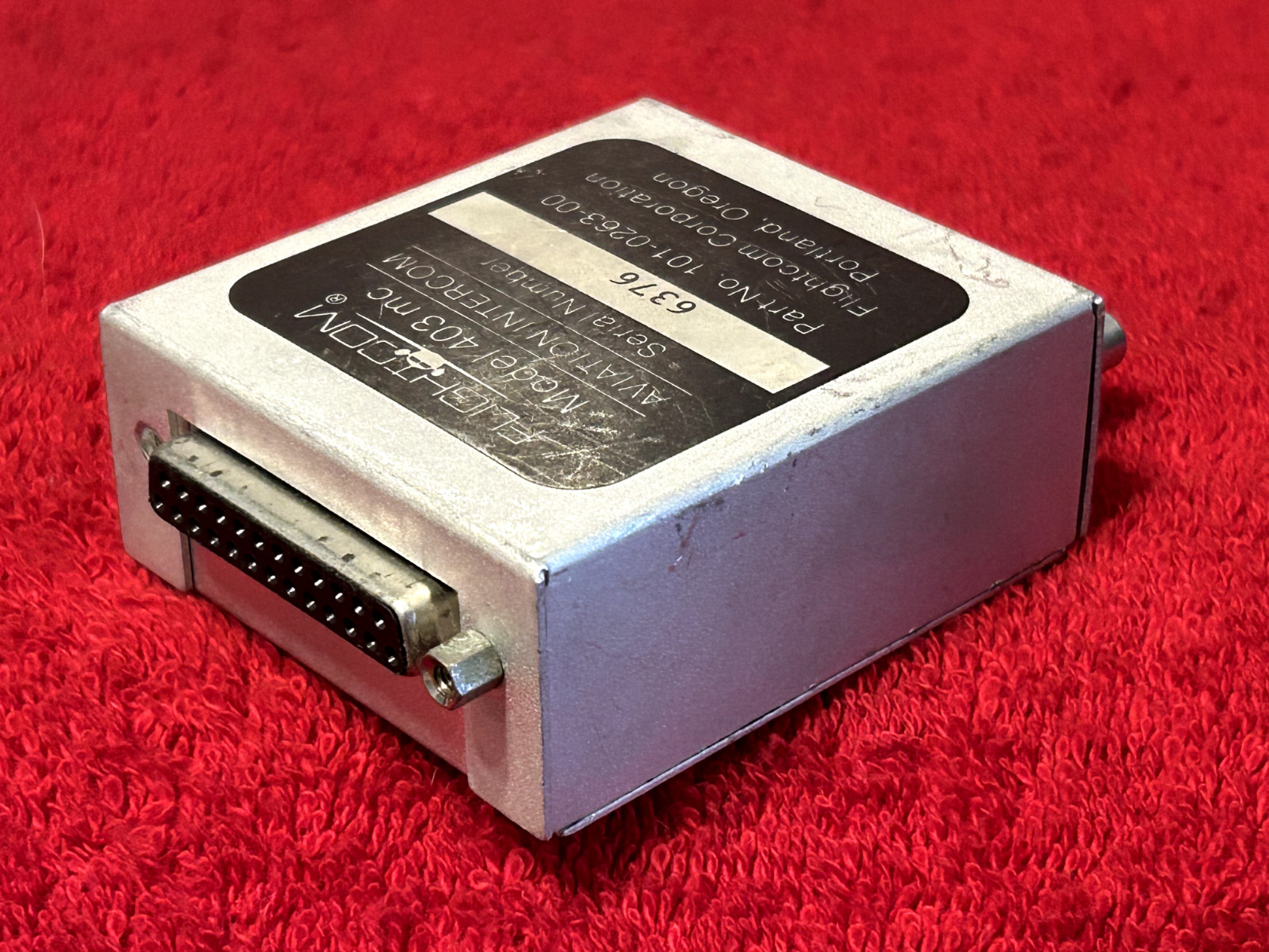 FLIGHTCOM 403MC INTERCOM P/N 101-0263-00 CORE