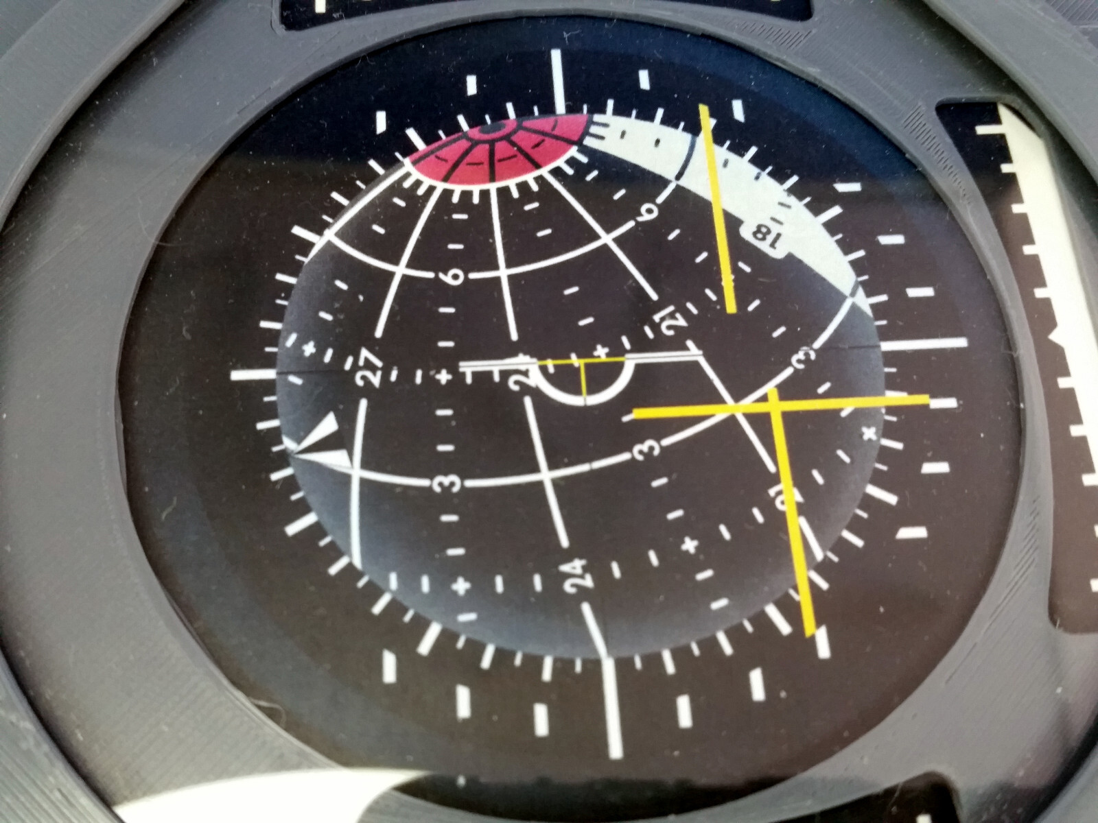 Replica Apollo FDAI Attitude Indicator-Full size