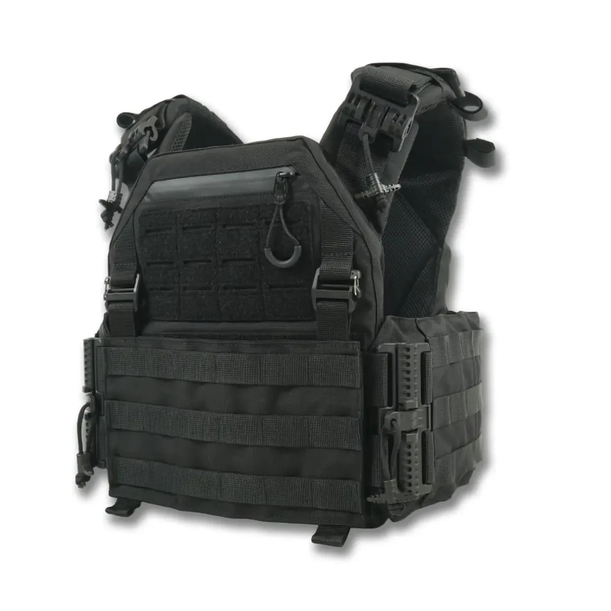 Tactical Plate Carrier KIBORG GU Gen.2 Black — Cordura 1000D MOLLE Vest Ukraine