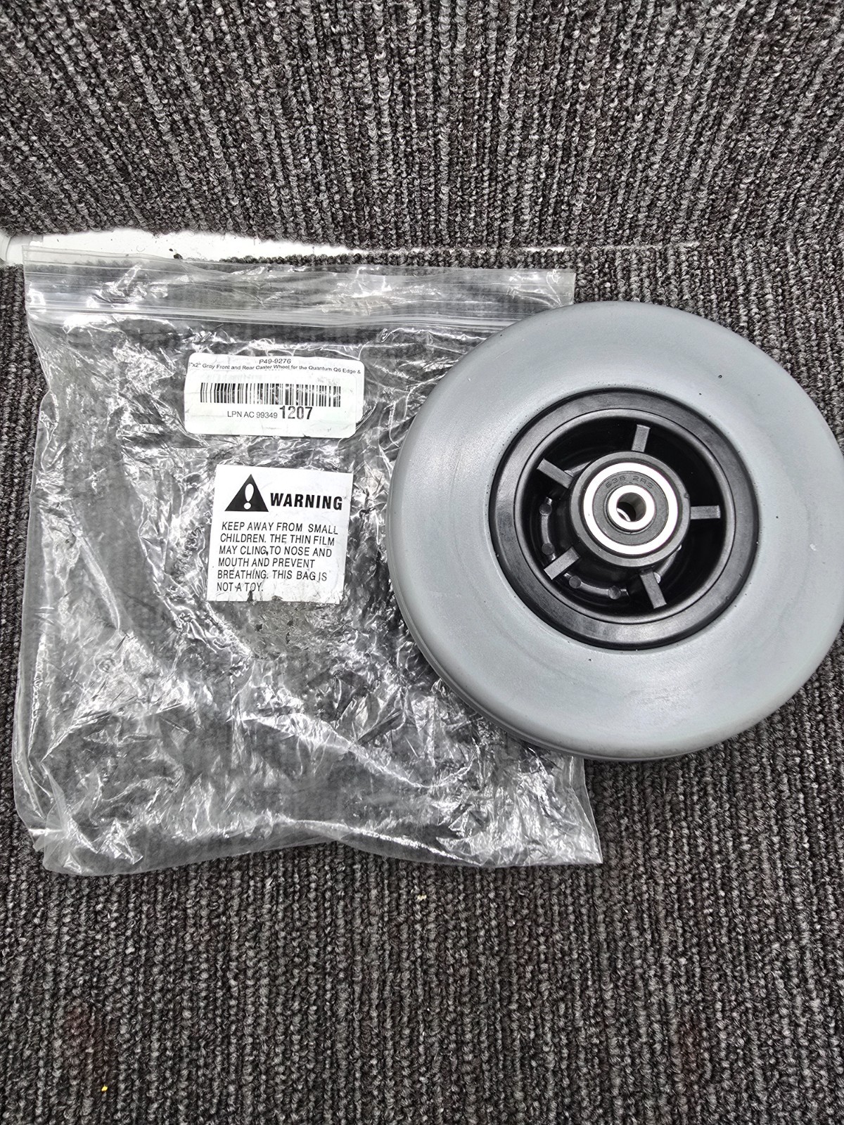 6"x 2" Caster Wheels For Quantum Q6 Edge