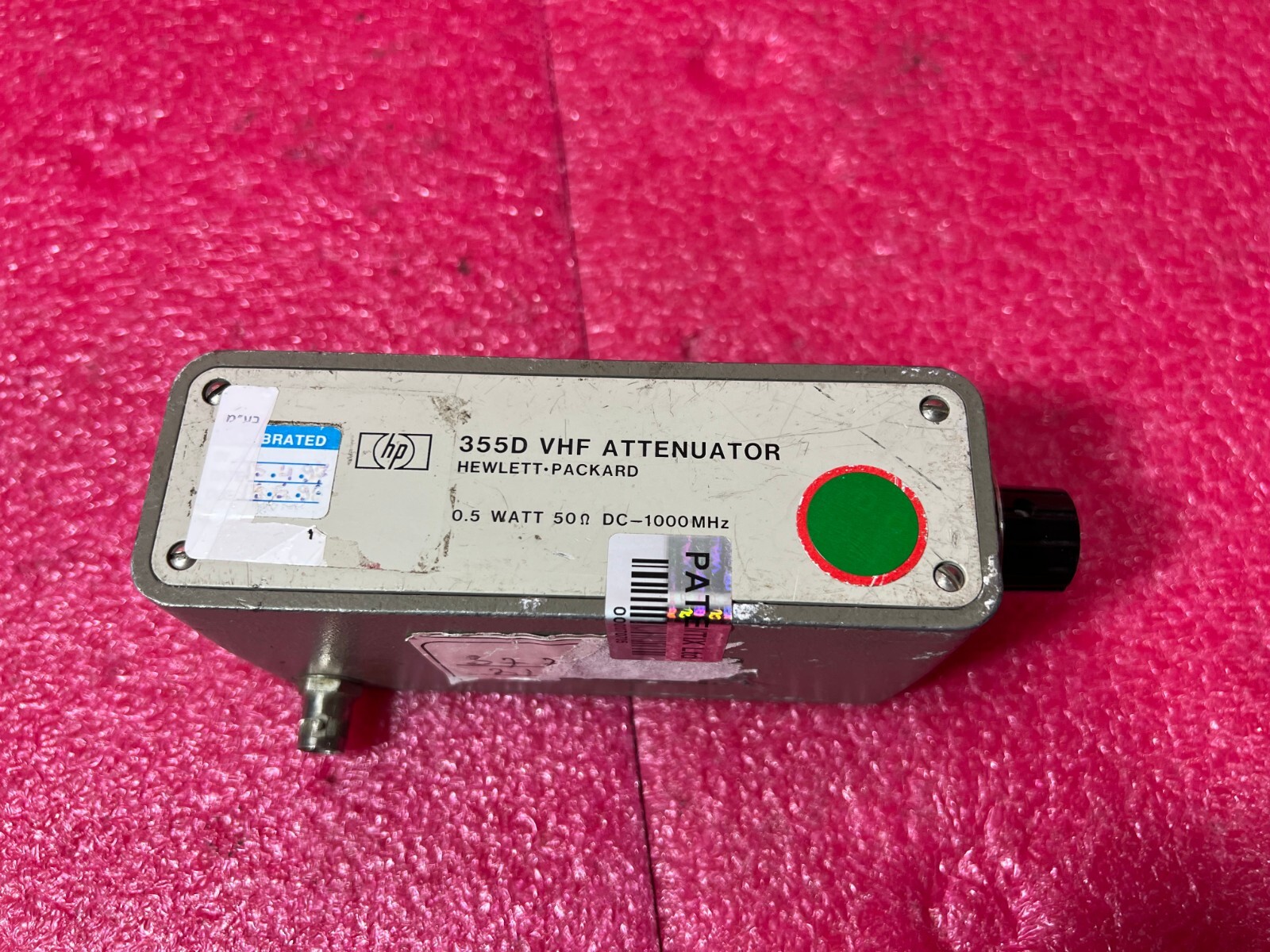 Agilent Hewlett Packard HP 355D VHF Attenuator Unit 0.5 Watts DC-1000MHz
