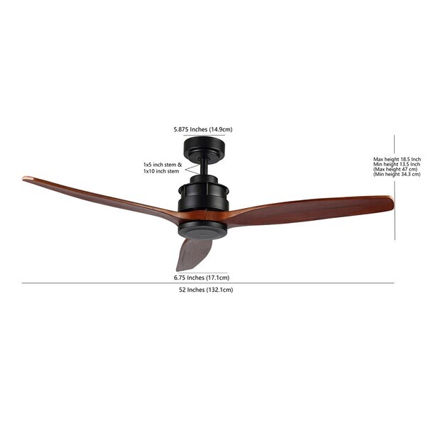 Safavieh FARLA 52 INCH CEILING FAN, Reduced Price 2172740937 CLF1018A