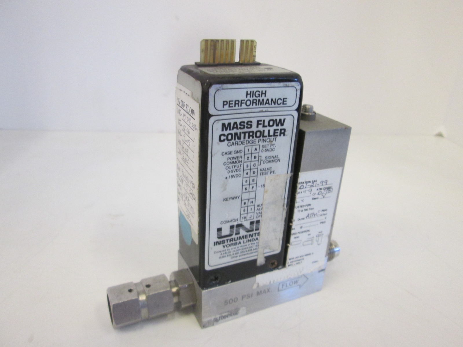 Unit Instruments, UFC-1110A, Mass Flow Controller, 15 SLM, N2, Used