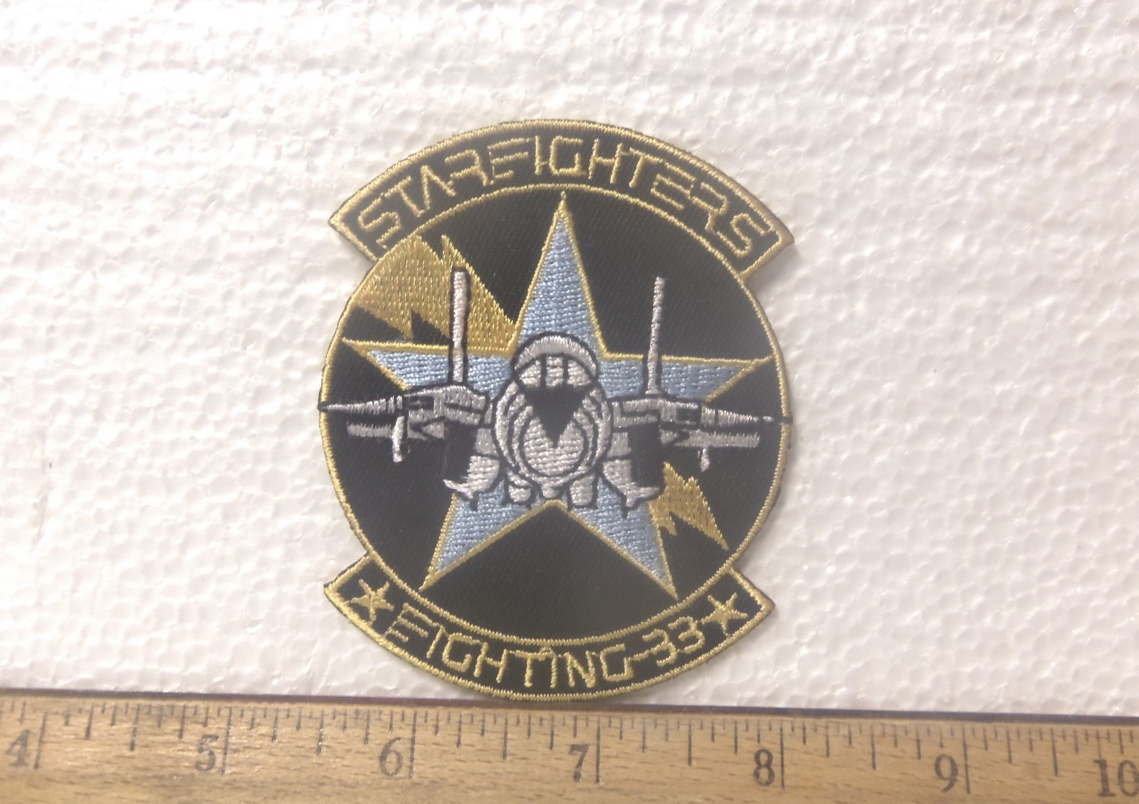 US Navy - Star Fighters - Fighting - 33 Embroidered Patch