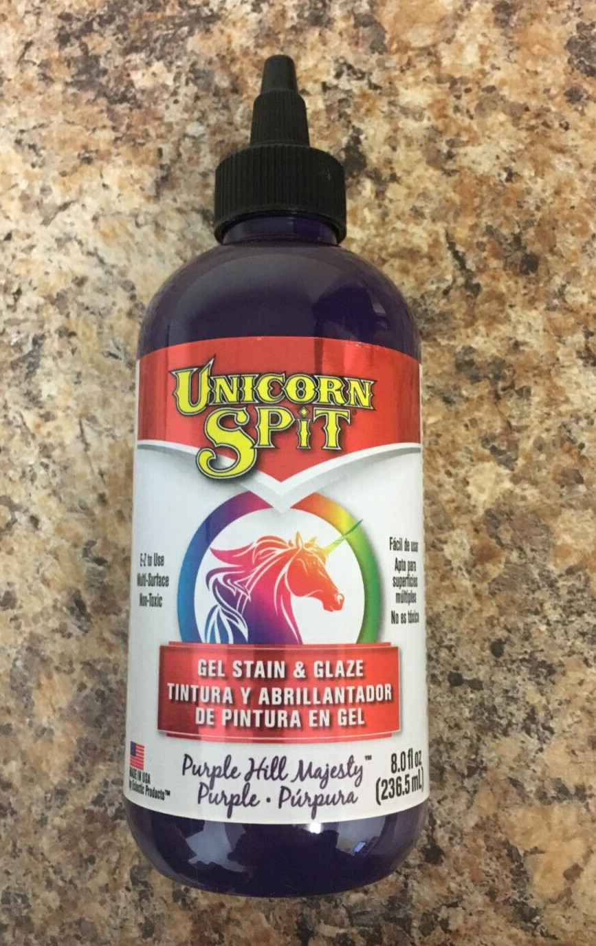 Unicorn Spit 5771009 Purple Hill Majesty Gel Stain & Glaze 8 oz.