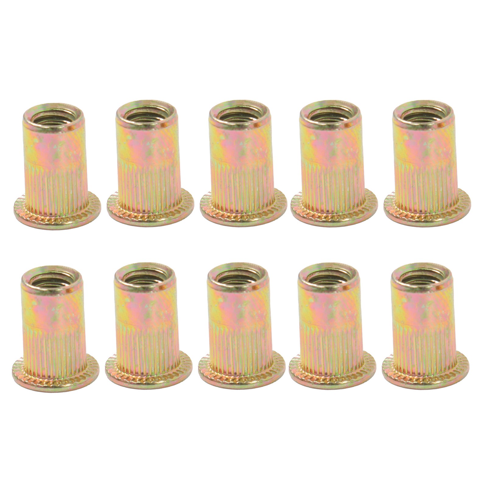 LABLT Hand Riveter 14" rivet nut tool with 7 mandrels Total 70Pcs Rivet Nuts