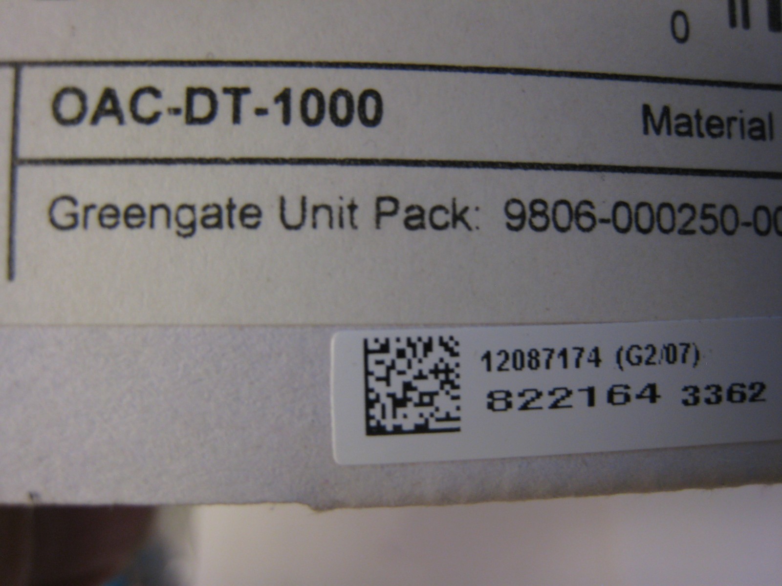 Cooper Lighting Greengate OAC-DT-1000 MicroSet Dual-Tech Ceiling Sensor