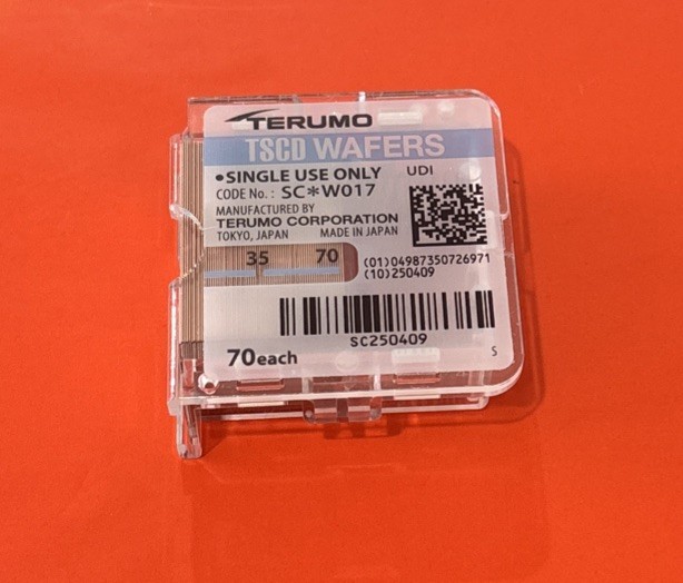 Terumo TSCD REF SC*W017 Wafers 1 Cartridge (70 Pieces Wafers): Brand New