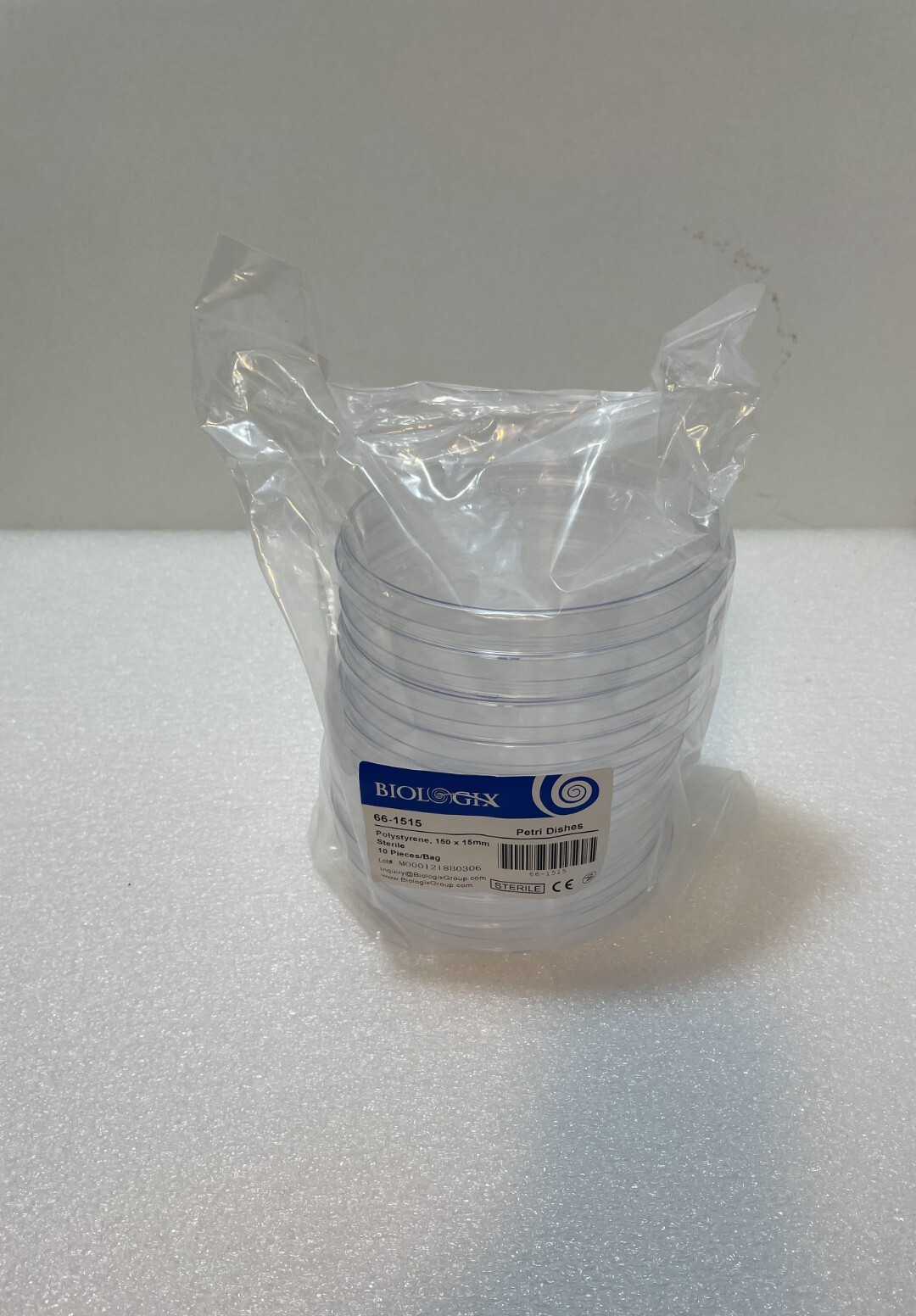 Biologix 66-1515 Petri Dishes-150x15mm, 10 / PECS