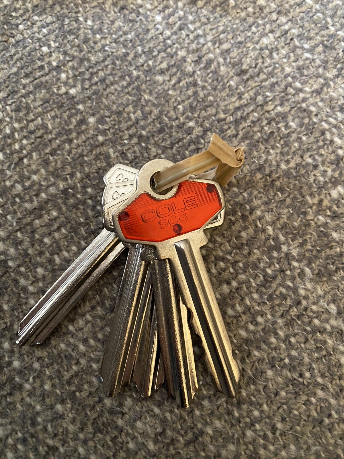 Cole SC6 National Key Blank USA Lot 5