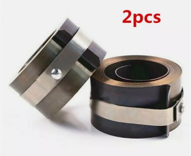 2PCS Milling Machine Part Spindle Quill Return Clock Spring R8 25mm High Quality