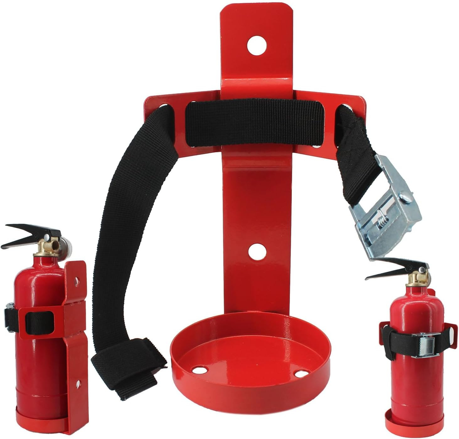 Soporte de pared para extintor de incendios para casa auto RV camion 2.5LB 1Pza