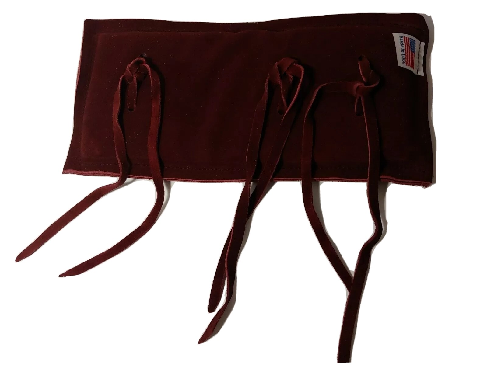 Youth Bull Rope Pad 11 x 6 Burgundy