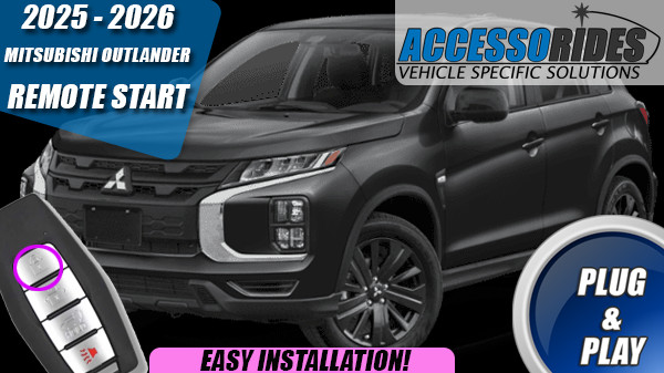 Fits: 2025 - 2026 MITSUBISHI OUTLANDER REMOTE START PLUG & PLAY STARTER