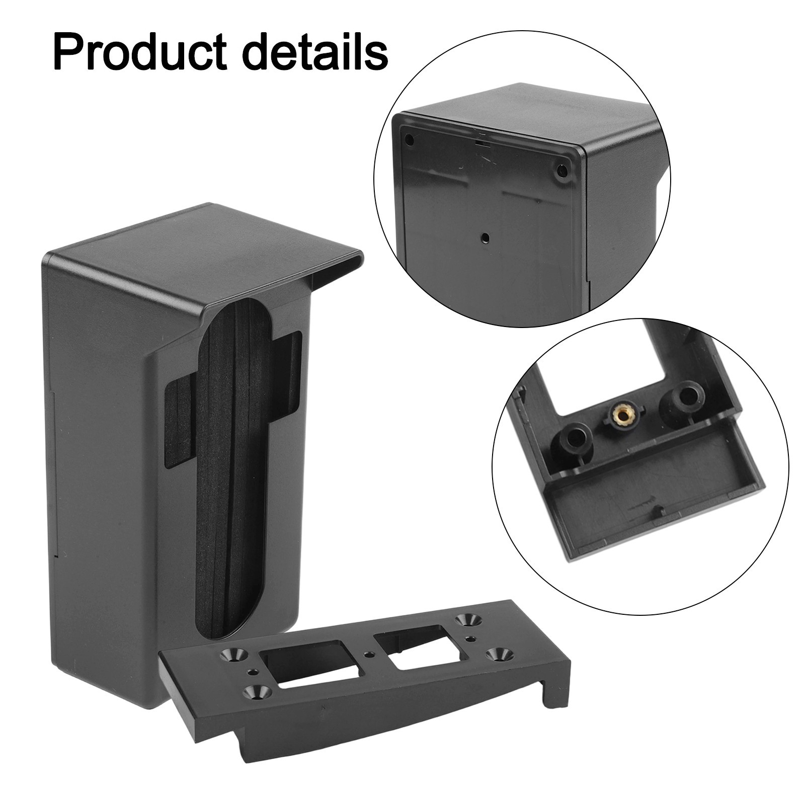 Strong Vinyl Siding Mount for Ring Video Doorbell Protects Against Elements