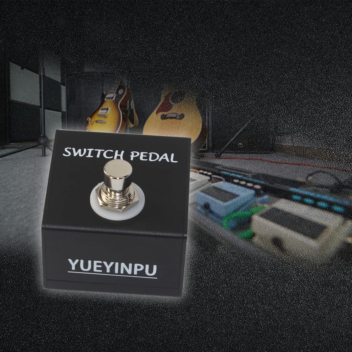 Tap Switch Pedal For Guitar Effect Pedal With TS Cable (Unlatch Tap Switch)