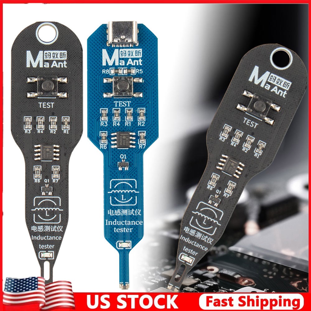 M093 Inductance Tester Motherboard Coil Tester Inductor Detector Repair Tool AE