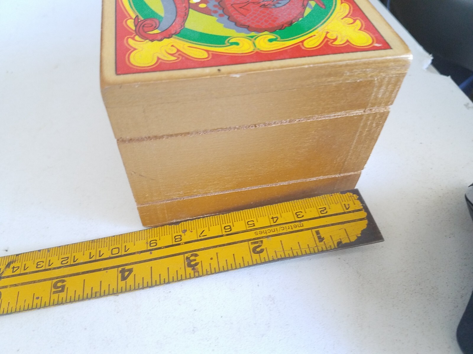 Dragon Nesting Box Trinket Wood