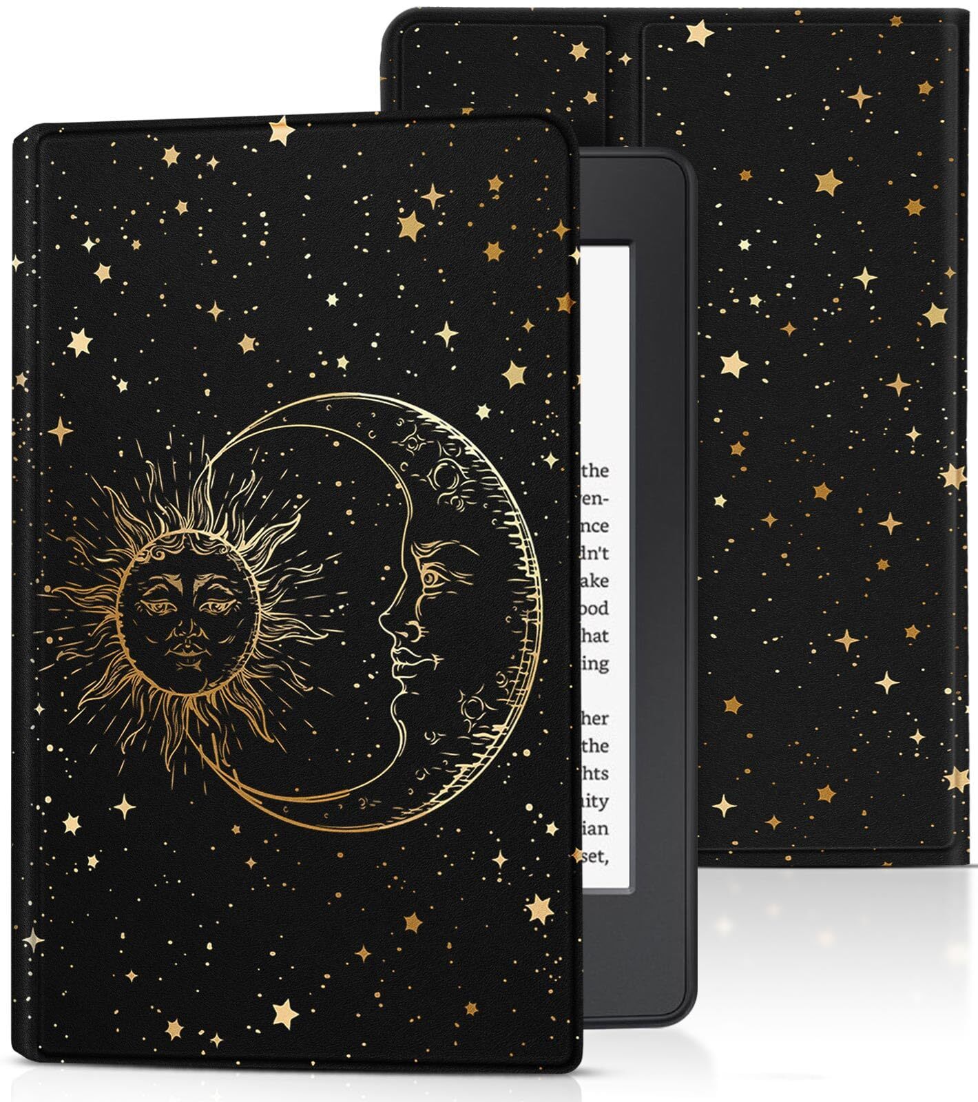 Kindle 11th Generation (Sun, Moon, Stars) Case for Kindle 11th Gen