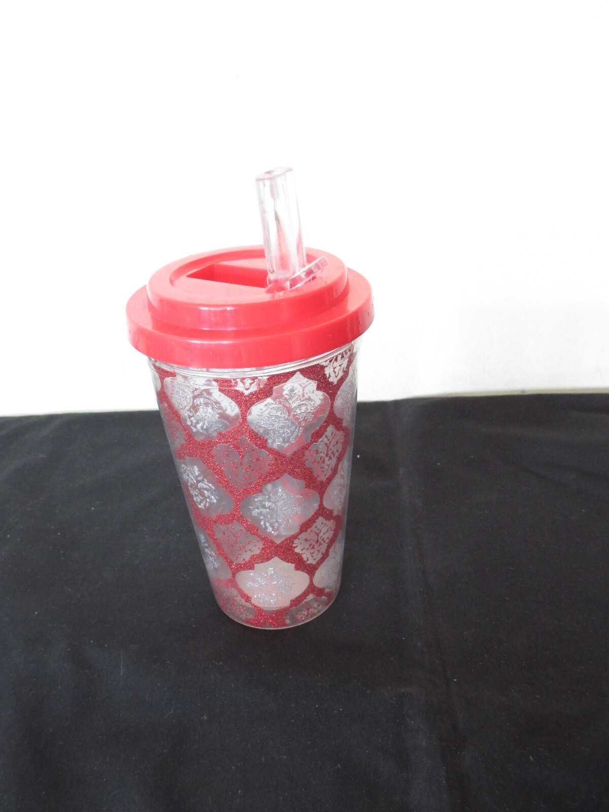 Double Wall Tumbler 20oz Pop-up Straw Go Cup