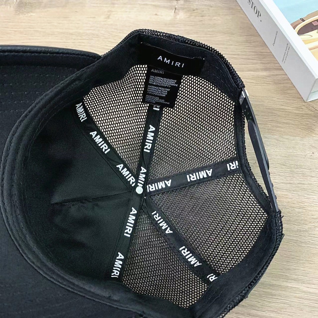 AMIRI Mesh Breathable Adjustable Baseball Cap (Unisex)