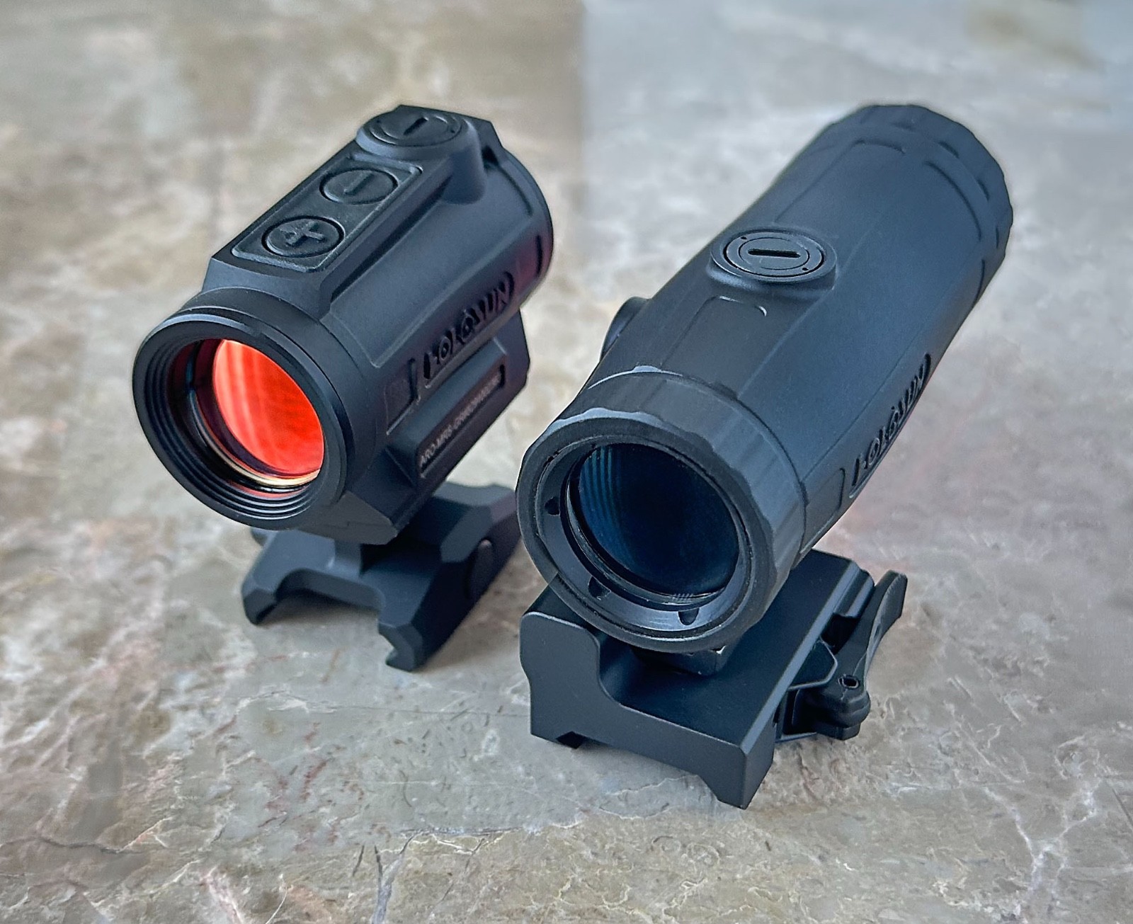 Holosun Package – ARO-MRS-GR Advanced Rifle Optic & HM3X Red Dot Sight Magnifier