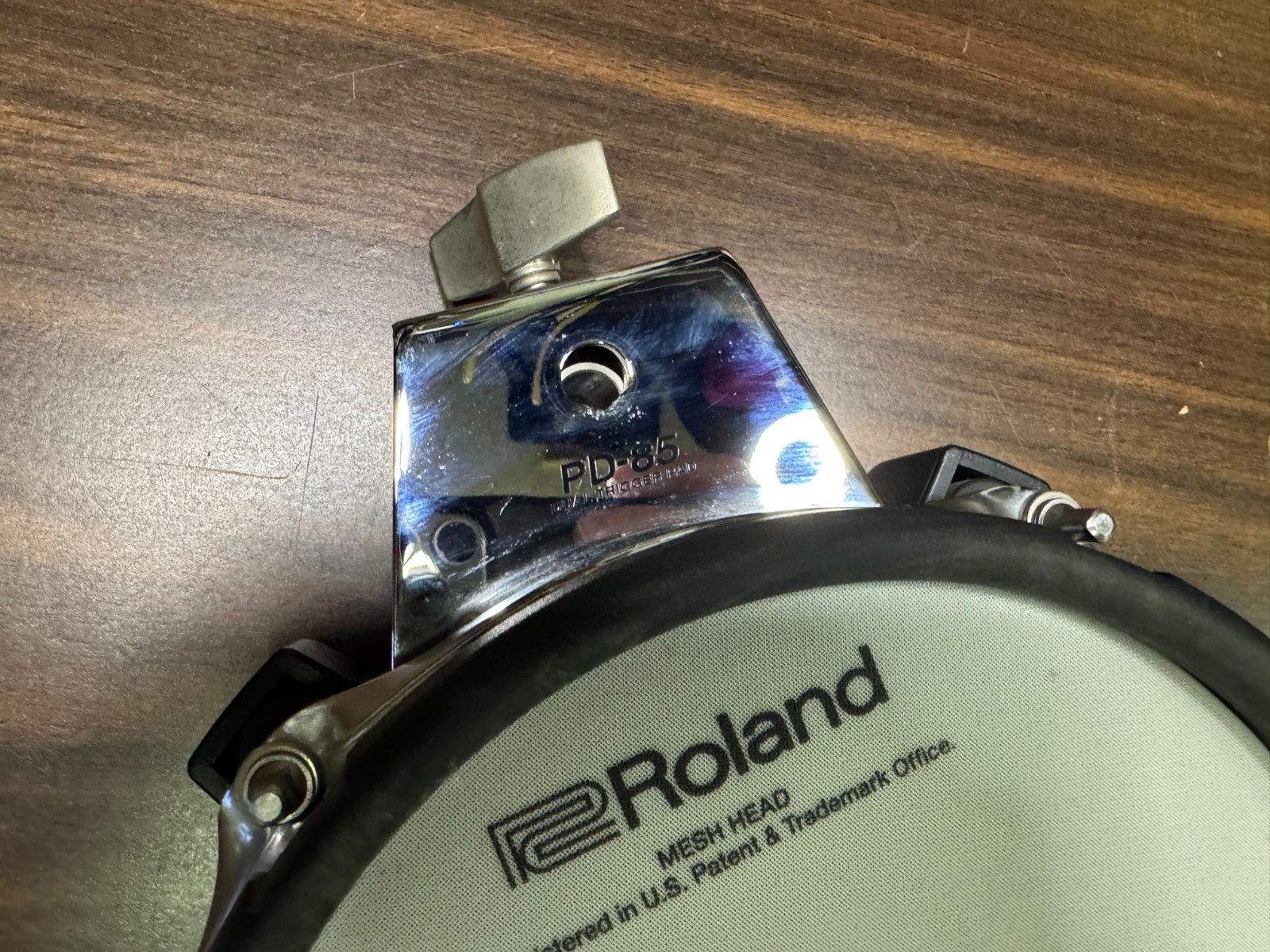 Roland PD-85 Dual Trigger Mesh Head V-Drum Trigger Pads - Black - E4I7558