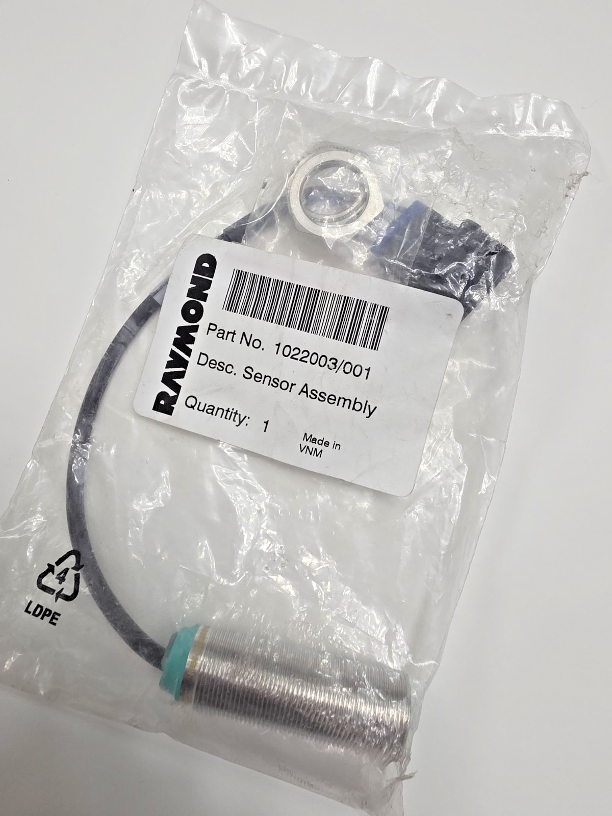 1022003/001, Raymond Proximity Sensor, New-Free Shipping