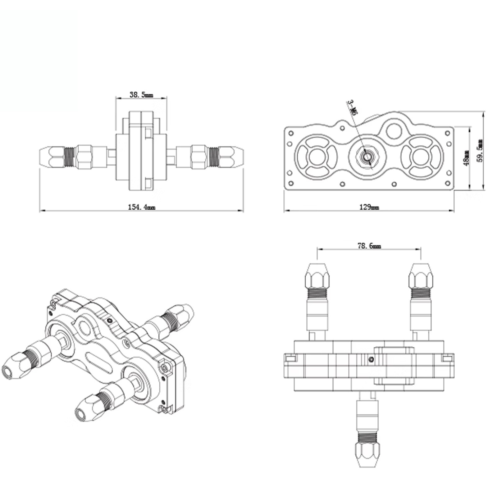 RC Boat Gear Box Forward Reverse Transfer Transmission Gearbox for RC Tug YachUS